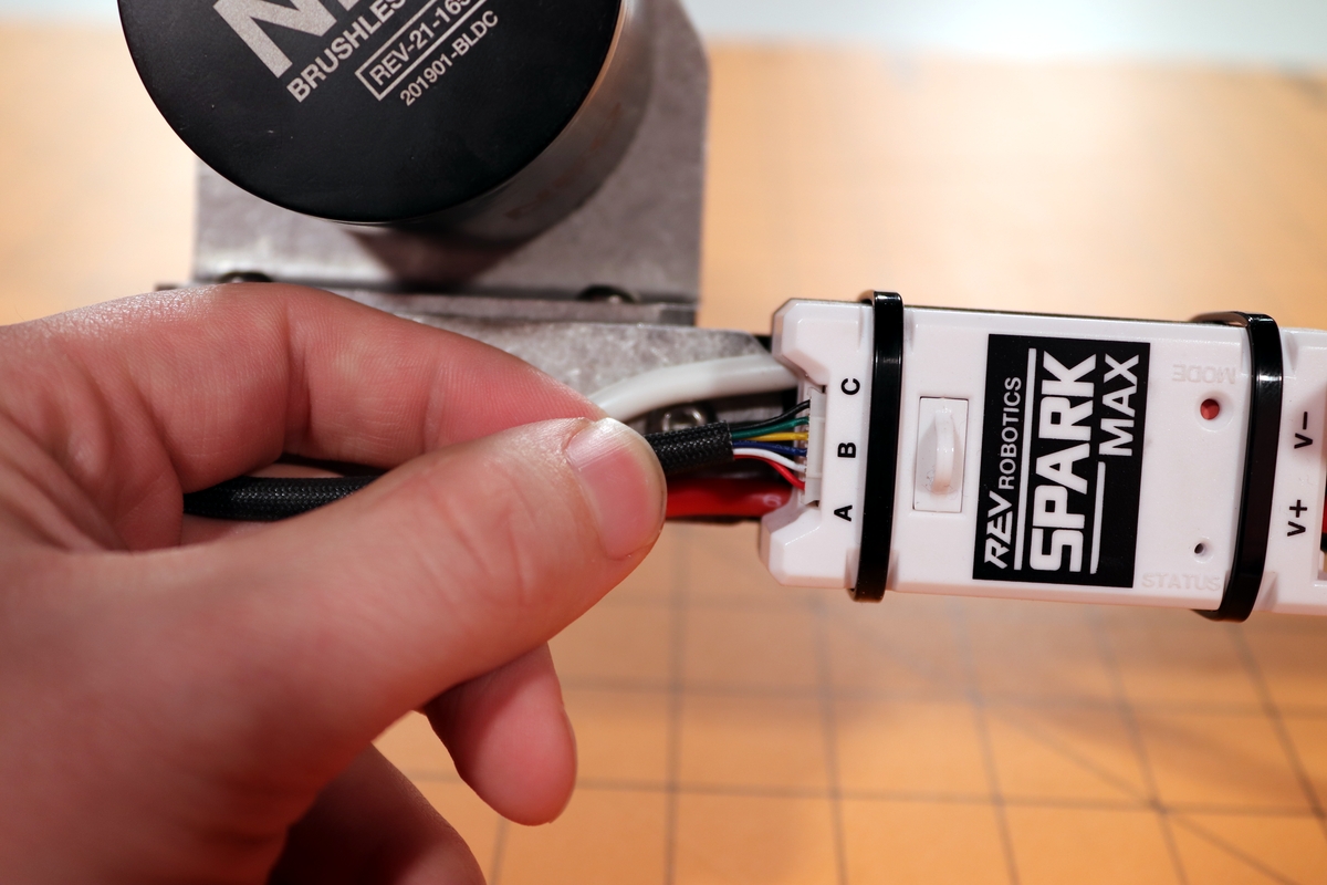 Wiring the SPARK MAX | REV ION Brushless | REV Robotics Documentation